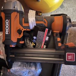  Ridgid Pneumatic 18  Gauge Nail 