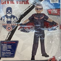 Kids Captain America Falcon Boy Costume