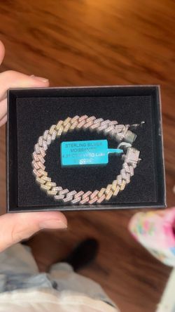 7 inch 8.5mm moisinite monico bracelet