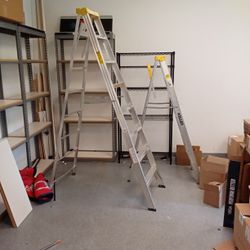 8'  &  6' Aluminum Step Ladders