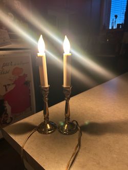 2 Vintage Window Candle - Chesapeake Electric Light