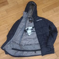 Burton Shaun White Puff Magic Snowboard Jacket Black - Men's Size Large 