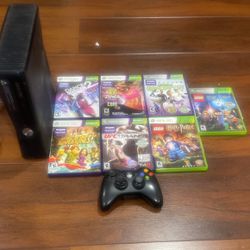 Xbox 360 And Games Bundle 