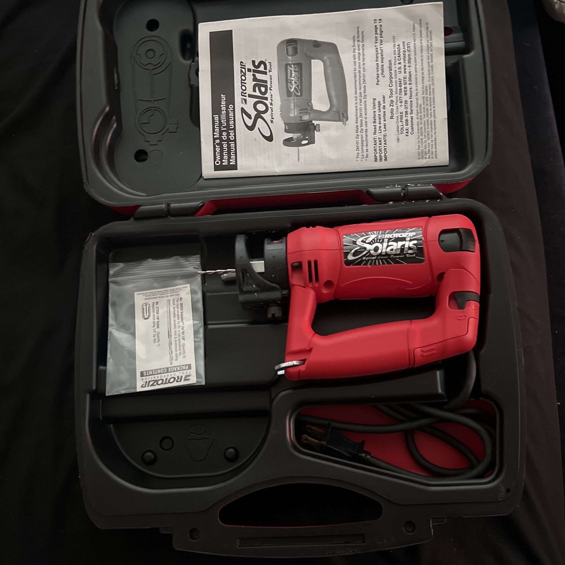 Roto Zip Spiral Saw/Router