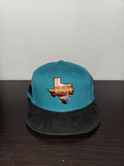 New Era Houston Astros Fitted Hat 7 1//2