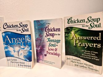 3 Libros Chiken soup