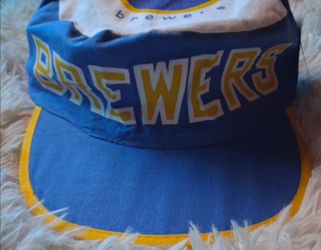 New 1970s Painters Hat Milwaukee Brewers Vintage Snapback cap