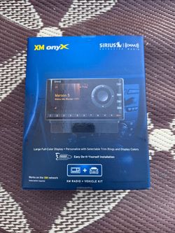 XM onyx sirius