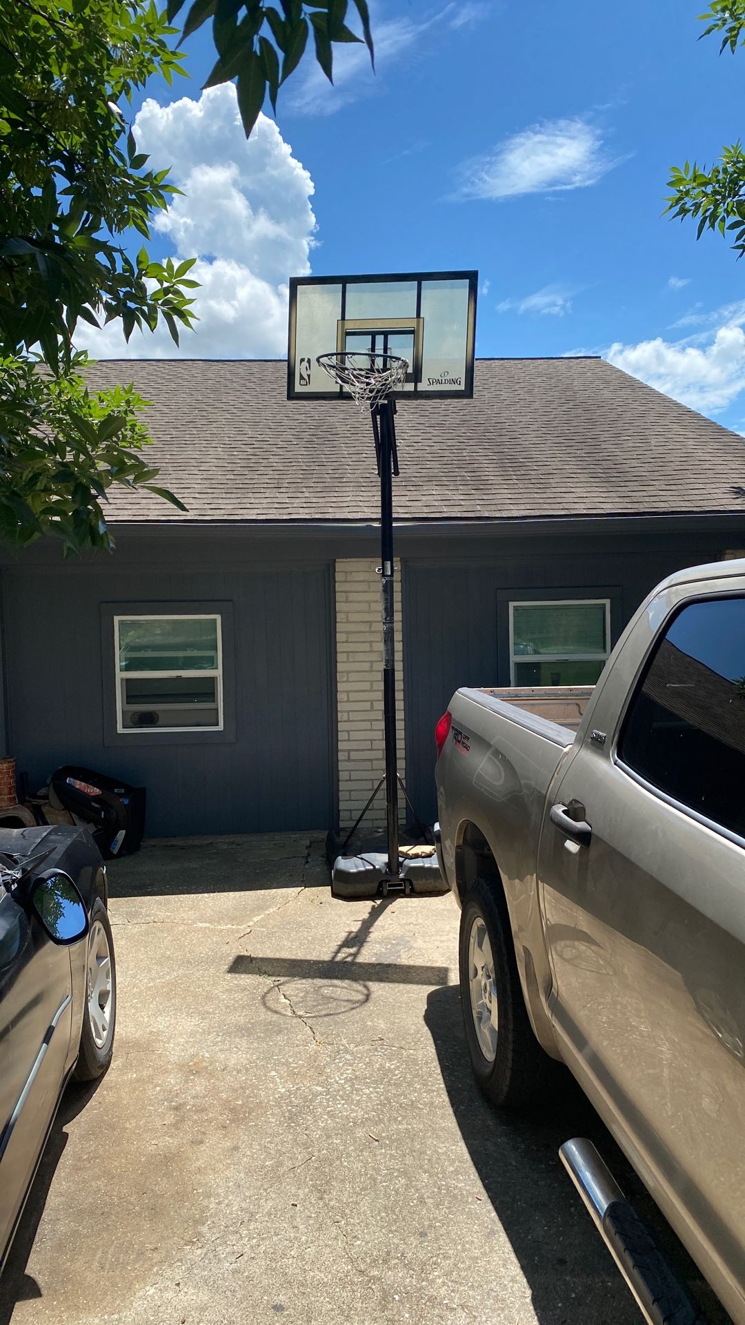 Spaulding basketball goal