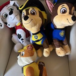 Paw Patrol Plushies