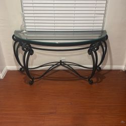 Sofa Or Wall Table, Thick Glass