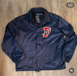“NWT POLO SILK COACH JACKET SIZE MEDIUM”