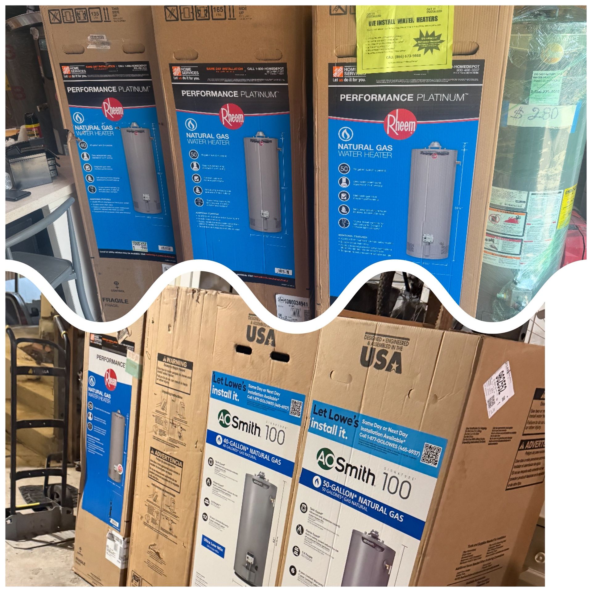 New Water Heater