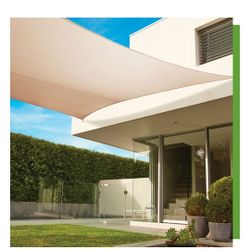 Coolaroo Premium Rectangle Kit 95%; 16'5"x9'11"; Beech