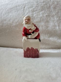 Vintage Porcelain Santa