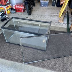 Aquarium Terrarium 40 Gallons 17”x18”x36”