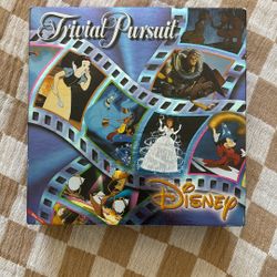 Disney Trivia Pursuit Board Game