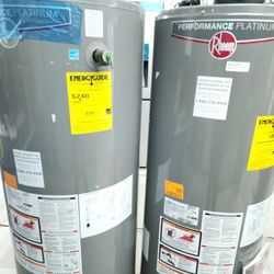 Water Heater Rheem Performance Platinum 