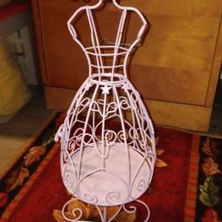 Pink Jewelry Display and organizer aprox. 20"