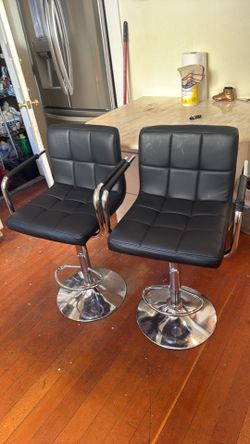 Free stools.  They spin