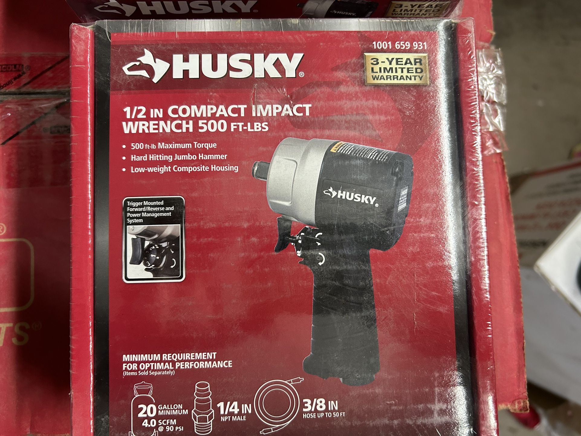 Husky 1/2 in. Compact Impact Wrench