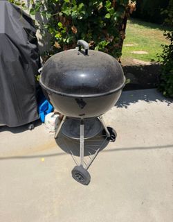 Charcoal grill- free!
