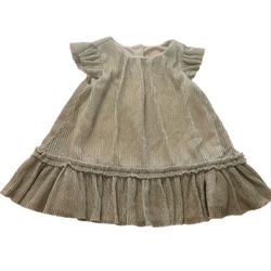 Easter dress 12 months gold tulle