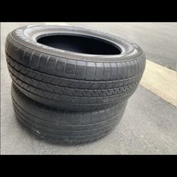 2 - 225/60r17 Yokohama Tires Good Treads 