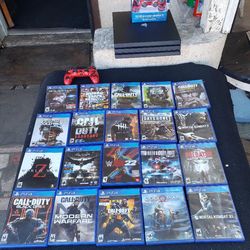 $400! Games only. 5 Games for $100!. $25! Per Game. $230! No Games 0 Games. 2020 PS4 Pro 1TB & 2 Army Controllers. All for $600! Dollars