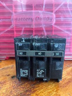 Siemens ITE 60 Amp 3-Pole Circuit Breaker – $25