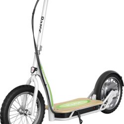 EcoSmart SUP Electric Scooter – 16" Air-Filled Tires, Wide Bamboo Deck, 350w High-Torque Hub-Driven Motor, Up to 15.5 mph & 15.5 Miles Range, Rear-Whe