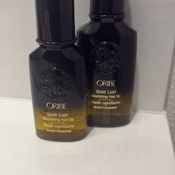 Oribe Gold Lust Hair Oil Bundle (Full + Travel Size) – Luxury