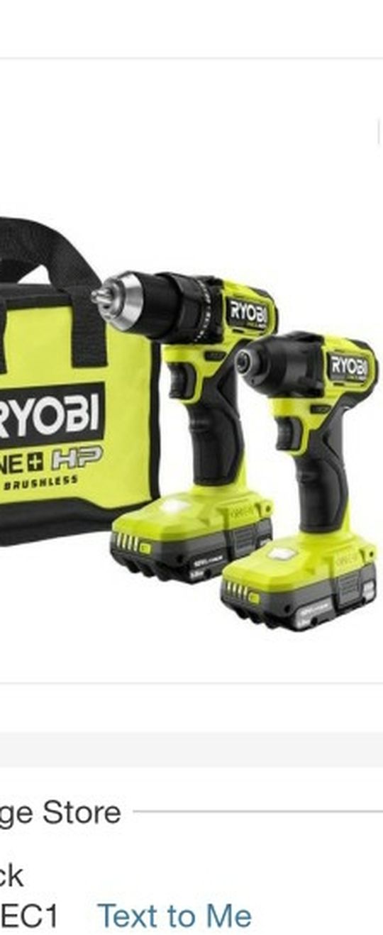 Ryobi 18v Brand New. Never Opened. Husband Received 2 Of Them For Christmas