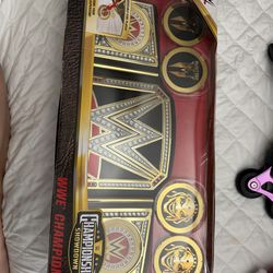 Wwe belt