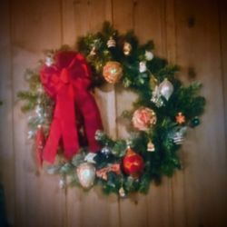 Hand Crafted Christmas Wreath 