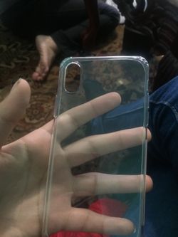iPhone X ,, clear case