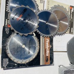 Saw blades - 6 x 7-1/4” blades