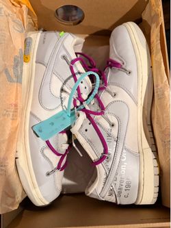 Off-White x Nike Dunk Low “Lot 21 of 50” – Men’s 12