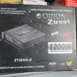 1200 WATT ORION BASS AMPLIFIER NEW