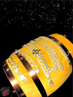 Chains and pendant