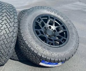 TRD PRO Style 17inch NEW wheels 17"  Rims and Tires Toyota Tacoma 4Runner FJ Cruiser Tundra Sequoia Lexus 265/70R17 GX460 285/70R17