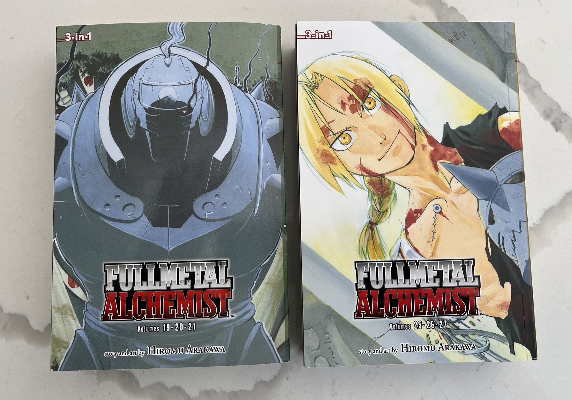 Fullmetal Alchemist (3-in-1 Edition) Manga Volumes 19-21 & 25-27