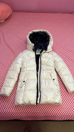 Michael Kors Kids White Puffer Jacket