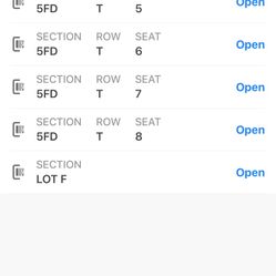 Dodgers Tickets 3/31 YOSHI Bobble Head Night