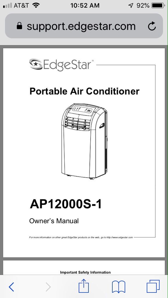 Portable air conditioner
