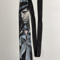 1994 Humphrey Bogart Necktie, Ralph Marlin ‘Bogart Pose’