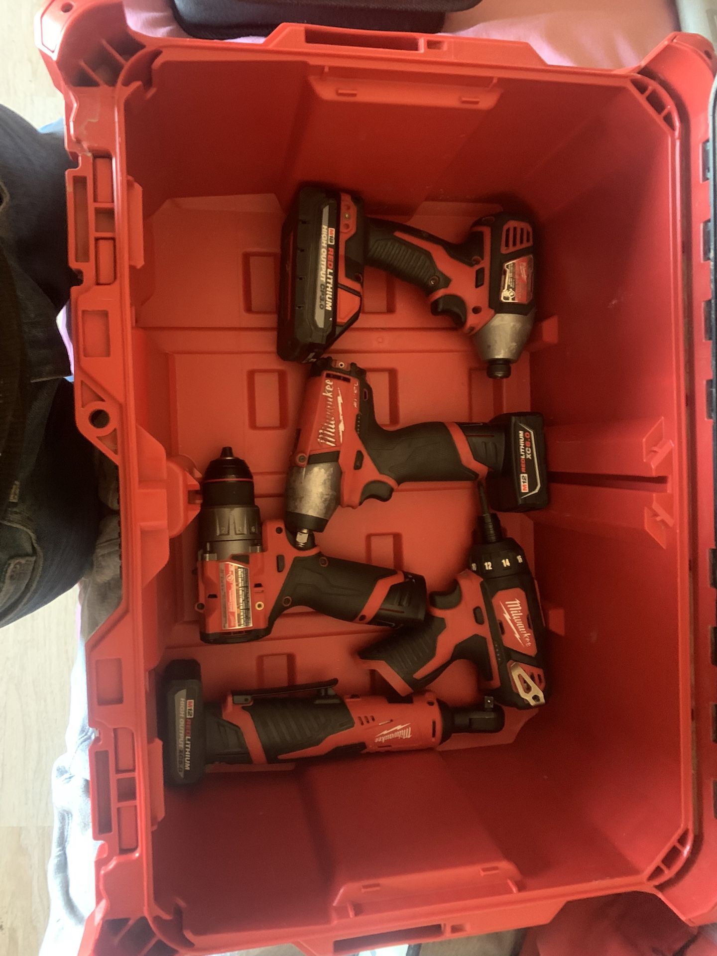 Milwaukee Drills And Inpacks And Saw
