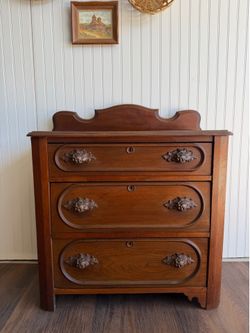 Antique Eastlake Style Dresser / Night stand