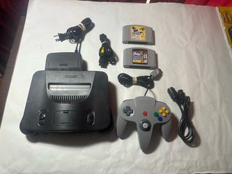 Nintendo 64 + 2 Games