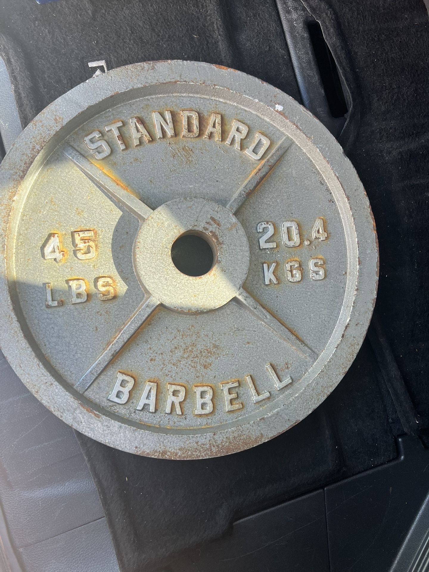 45lb Weight Plate 2 Inch Hole